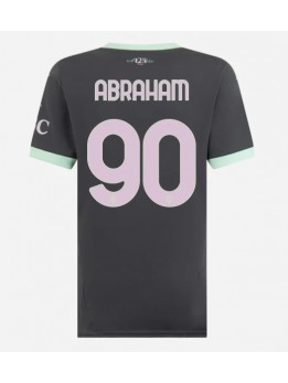 AC Milan Tammy Abraham #90 Ausweichtrikot für Frauen 2024-25 Kurzarm